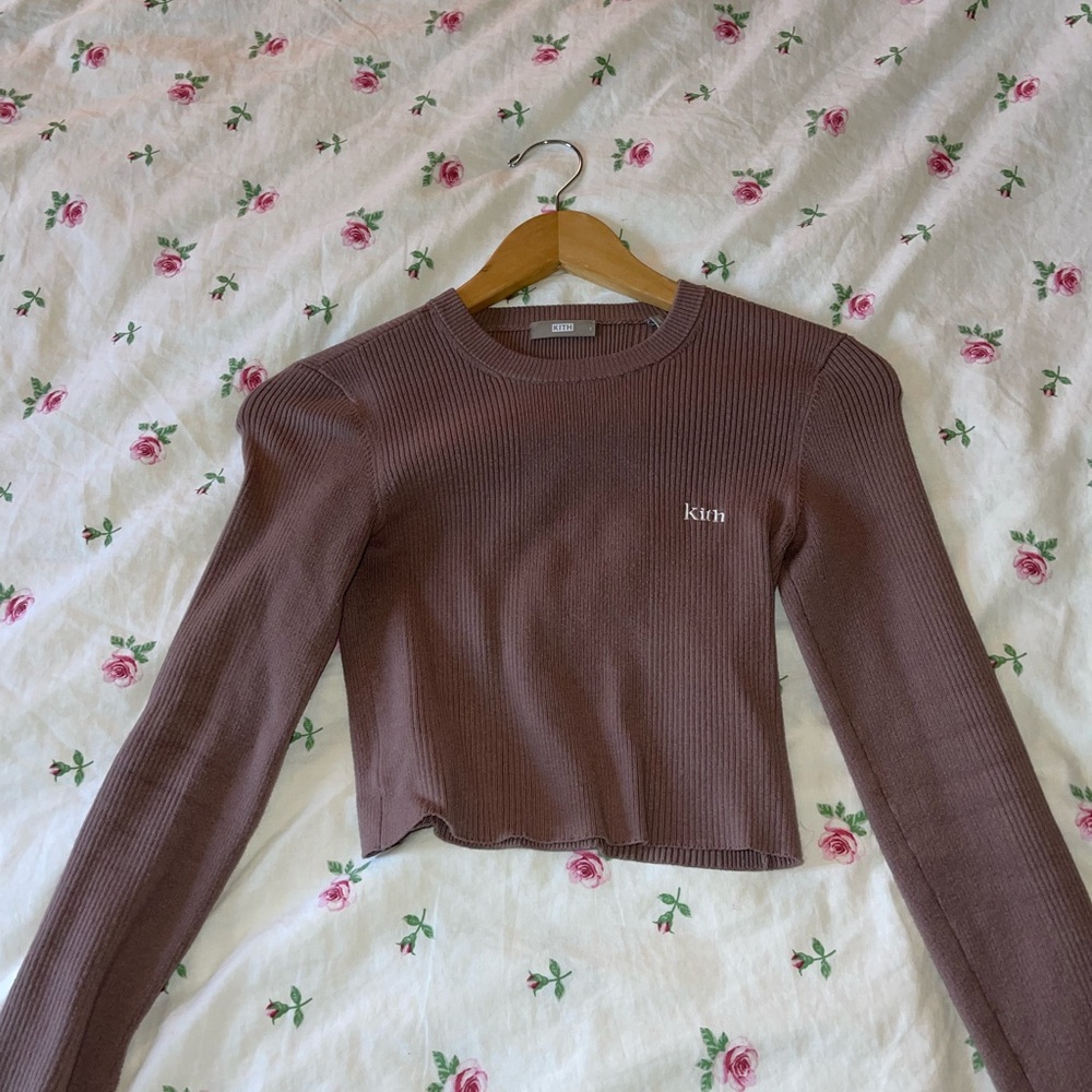 Kith cropped long sleeve